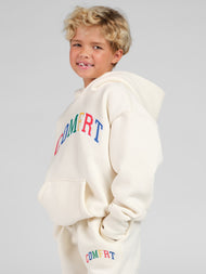 Sweat à capuche enfant — Varsity Applique