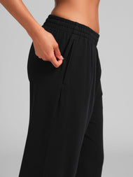 Pantalon — Luxe éponge léger coupe droite