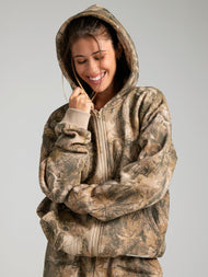 Sweat à capuche — Camo zippé – Mega