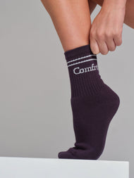 Chaussettes — rayure Trim Ankle