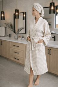 Serviette pour cheveux — Deniz 100 % coton