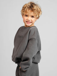 Sweat enfant — Signature col rond