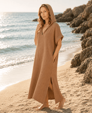 Tunique de plage — Hooded Gauze