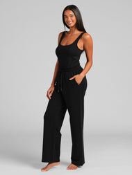 Pantalons et ensembles — Luxe éponge Jumpsuit