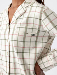 Haut de pyjama femme — Farmhouse manches longues
