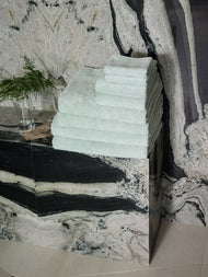 Serviette de bain — côtelé éponge