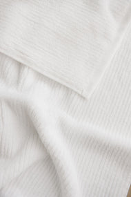 Serviette de bain — côtelé éponge
