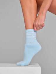 Chaussettes — rayure Trim Ankle