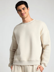 Sweat à capuche — Basic court col rond