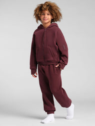 Sweat à capuche enfant — Explorer voyage zippé