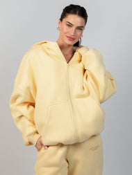 Sweat à capuche — Pastel zippé – Mega