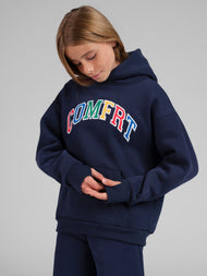 Sweat à capuche enfant — Varsity Applique
