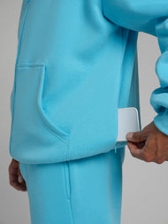 Sweat à capuche — Neon Airplane Mode zippé – Mega