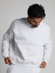 Sweat à capuche — Basic court col rond