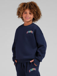 Sweat enfant — Varsity Logo col rond