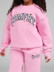 Sweat enfant — Varsity Applique col rond