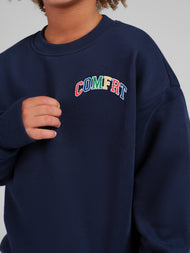 Sweat enfant — Varsity Logo col rond