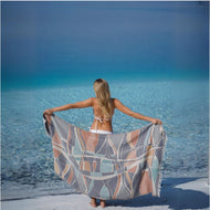 Couverture de plage — Urla 100 % coton turc et