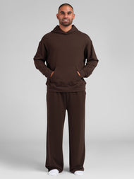Pantalon — Luxe éponge léger coupe droite