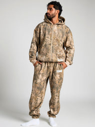 Sweat à capuche — Camo zippé – Mega