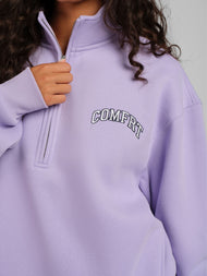 Sweat — Varsity col zippé