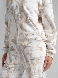 Sweat à capuche — Camo court zippé