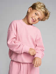 Haut enfant — gaufré détente manches longues