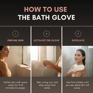 Gant exfoliant — Exfoliating bain Glove