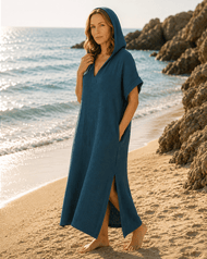 Tunique de plage — Hooded Gauze
