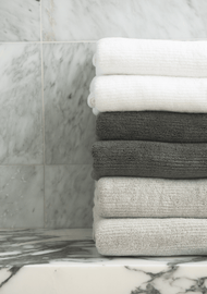 Serviette de bain — côtelé éponge