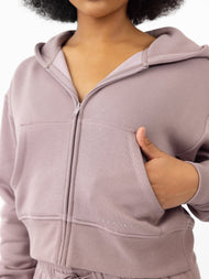 Sweats et pulls femme — CityScape 1.0 court zippé