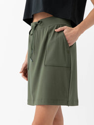 Jupe femme — brossé Bamboo Patch Pocket