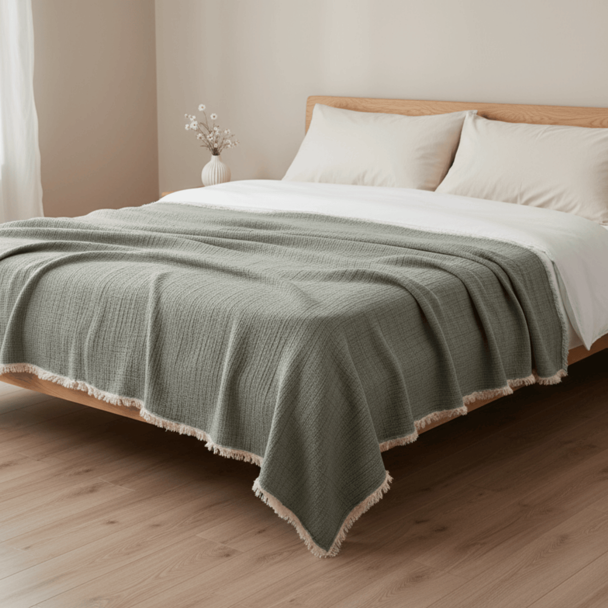 Couvre-lit — Ruya Gauze coton — The Loomia