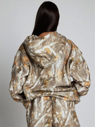 Sweat à capuche — Camo zippé – Mega