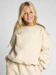 Sweat enfant — Signature col rond