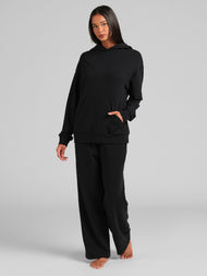 Pantalon — Luxe éponge léger coupe droite