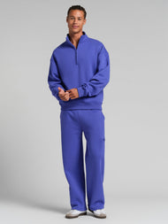Sweat à capuche — Neon Basic col zippé col montant