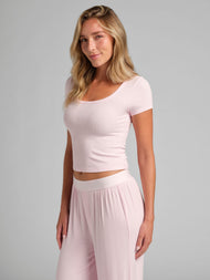 T-shirt — Slinky côtelé Baby