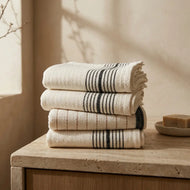 Carrés de toilette — Silvia coton Bamboo léger tissé turc