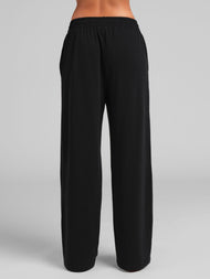 Pantalon — Luxe éponge léger coupe droite