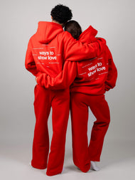 Sweat à capuche — Love – Mega