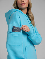 Sweat à capuche — Neon Airplane Mode – Mega