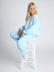 Sweat enfant — Pastel col rond