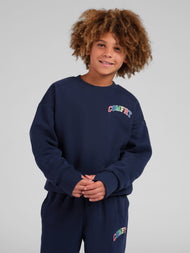 Sweat enfant — Varsity Logo col rond