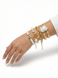 Bijou — véritable Baroque perle bracelet