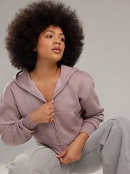 Sweats et pulls femme — CityScape 1.0 court zippé
