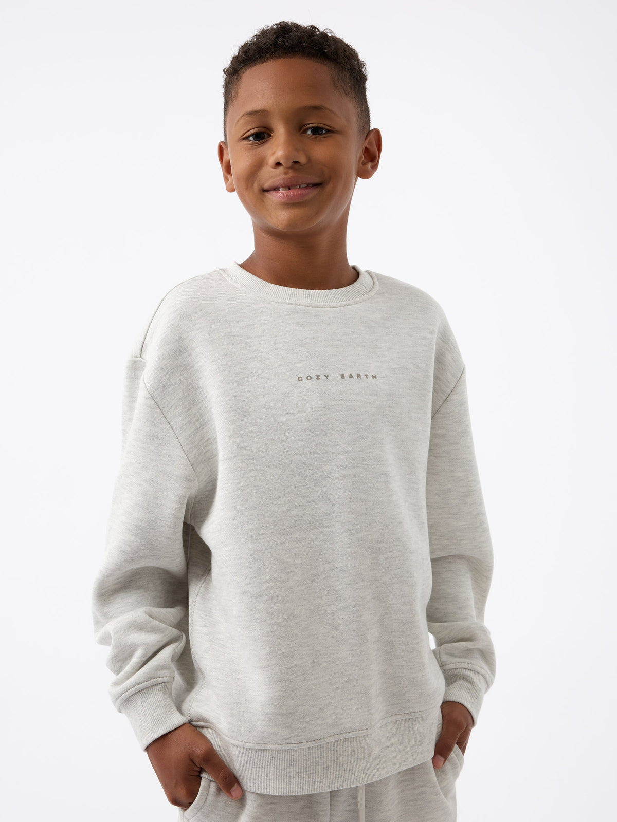 Sweat — Kid's CityScape col rond — Cozy Earth