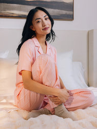 Pantalon de pyjama femme — tissage doux