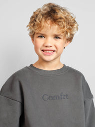 Sweat enfant — Signature col rond