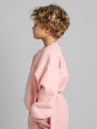 Sweat enfant — Pastel col rond